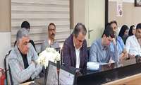 مراسم یادبود و تسلیت مادر جناب آقای دکتر گلچین معاون درمان مرکز در سالن حججی مرکز